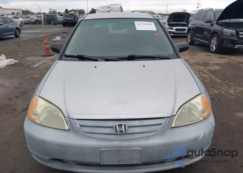 2003 Honda Civic Dx from USA, damaged, VIN 2HGES16173H561576